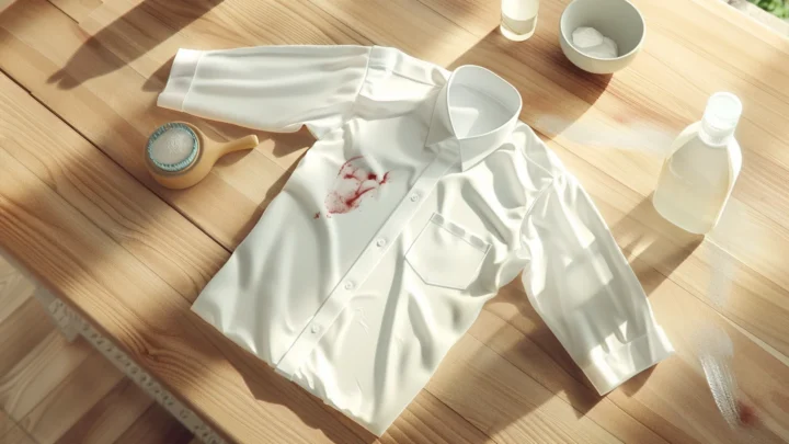 Comment enlever une tache de vin rouge sur une chemise déjà lavée ?