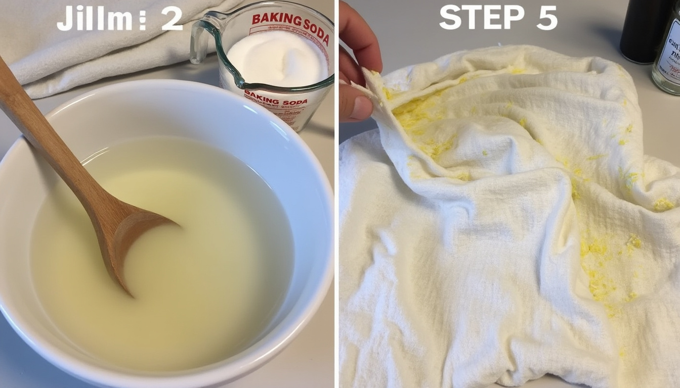 découvrez des astuces naturelles et efficaces pour blanchir du lin jauni et lui redonner tout son éclat, sans produits chimiques agressifs.