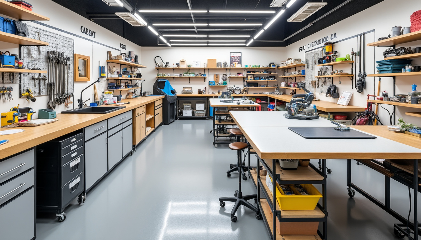 découvrez des astuces pratiques pour organiser facilement les petits objets de bricolage dans votre atelier et optimiser votre espace de travail.