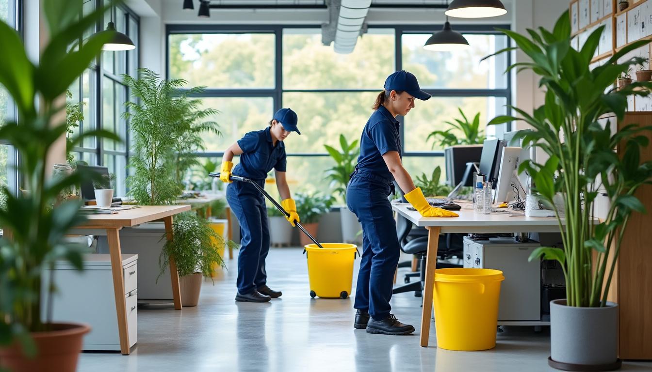 découvrez des méthodes de nettoyage écologique en entreprise, alliant efficacité et respect de l'environnement pour un espace de travail sain et durable.