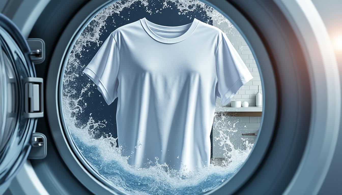 apprenez à rétrécir un t-shirt trop grand grâce à notre guide pas à pas utilisant un lavage ciblé pour ajuster parfaitement votre vêtement.