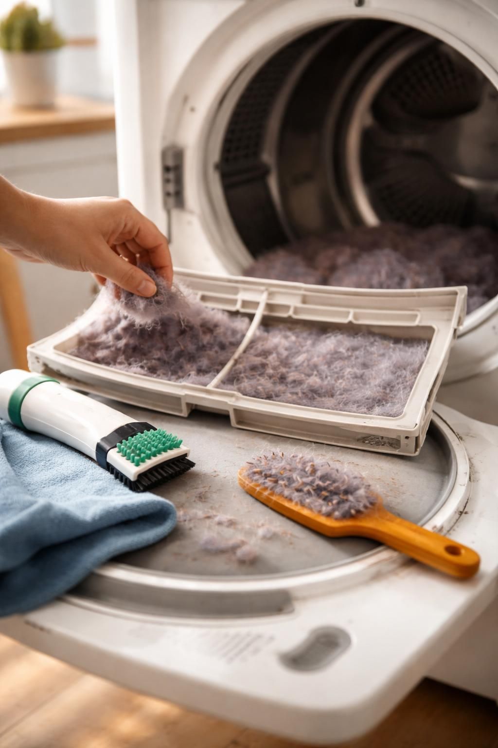 découvrez les étapes clés pour un nettoyage régulier de votre sèche-linge afin d'éviter les pannes et prolonger sa durée de vie.