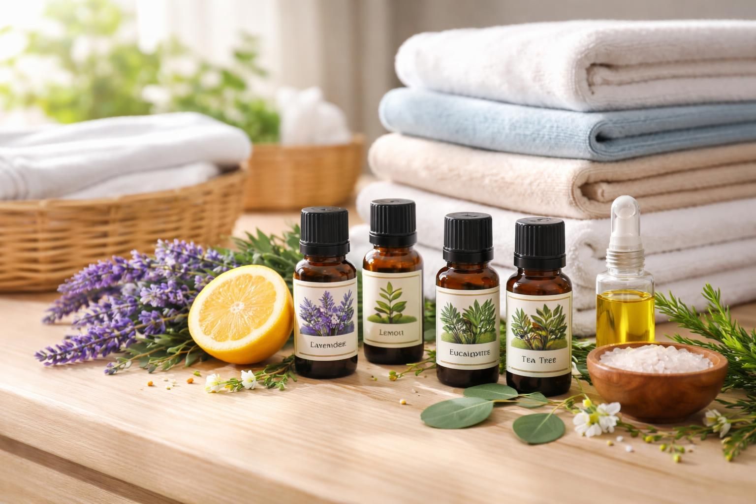 découvrez comment utiliser les huiles essentielles pour désinfecter et parfumer naturellement votre linge grâce à nos conseils pratiques et efficaces.