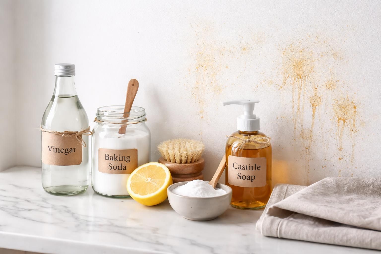 découvrez des astuces efficaces pour nettoyer un mur blanc taché de gras sans laisser de traces et retrouver une surface impeccable facilement.