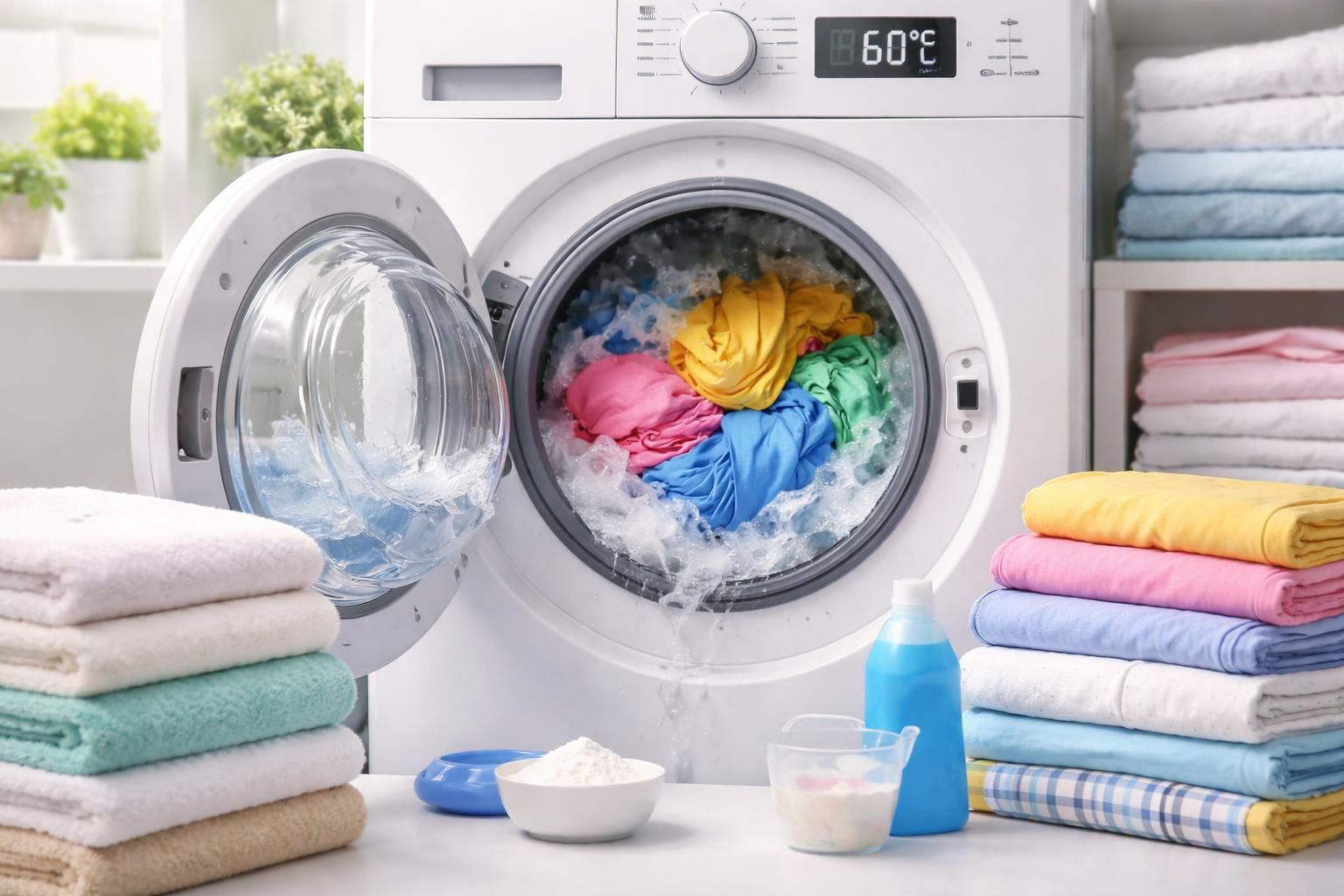 découvrez comment le lavage à 60 degrés peut efficacement éliminer les taches de graisse de vos vêtements et préserver leur qualité.