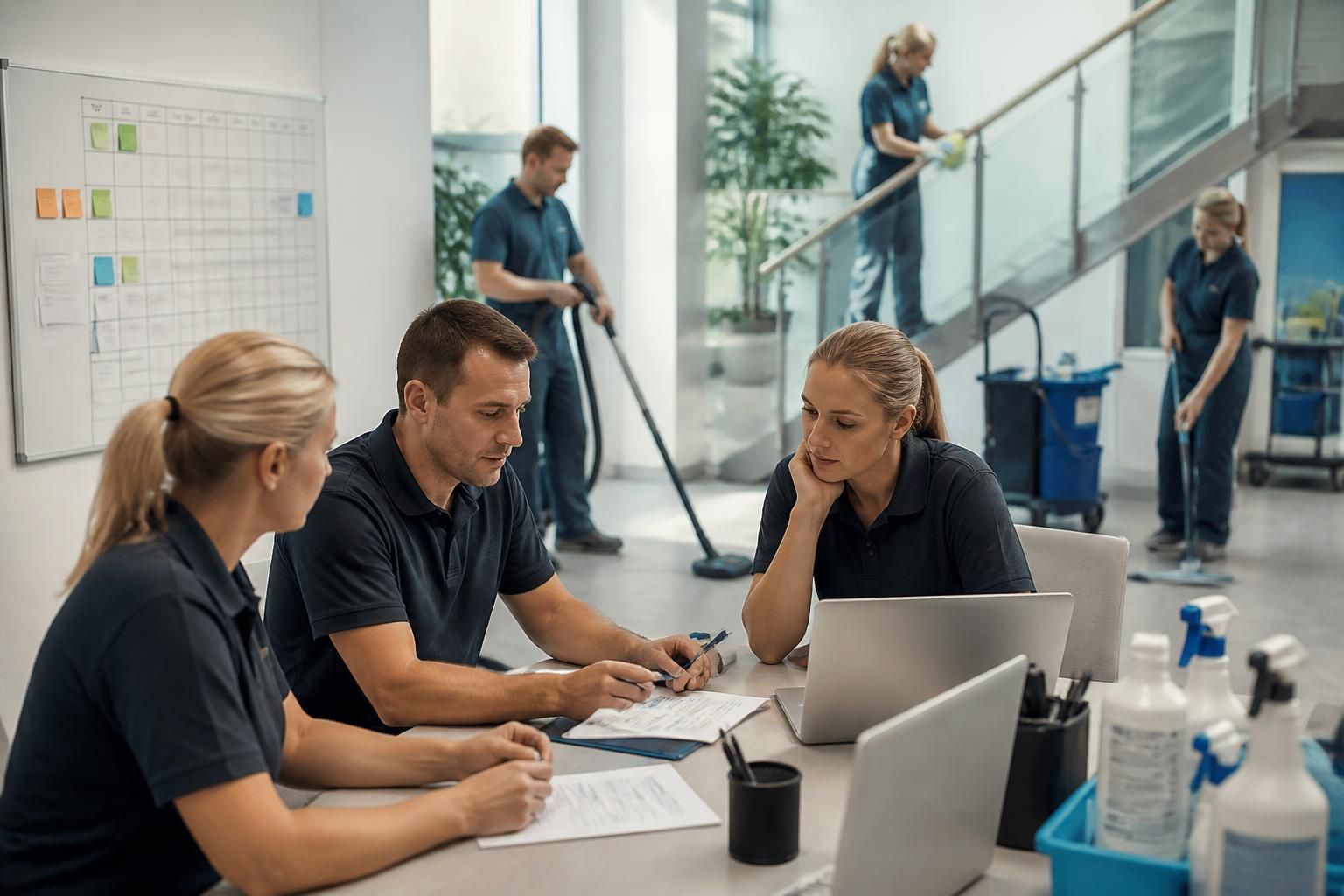 découvrez le fonctionnement d’une entreprise de propreté, son organisation efficace et les services proposés pour garantir un environnement propre et sain.